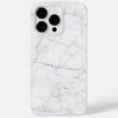 Elegant wit marmer Case-Mate iPhone case (Achterkant)