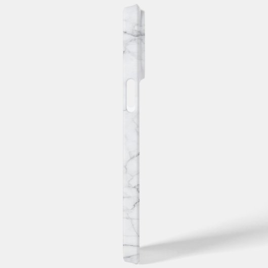 Elegant wit marmer Case-Mate iPhone case (Achterkant / Rechts)