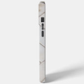 Elegant wit marmer Case-Mate iPhone case (Achterkant / Links)