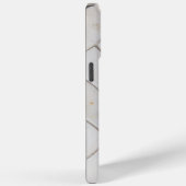 Elegant wit marmer Case-Mate iPhone case (Achterkant / Rechts)