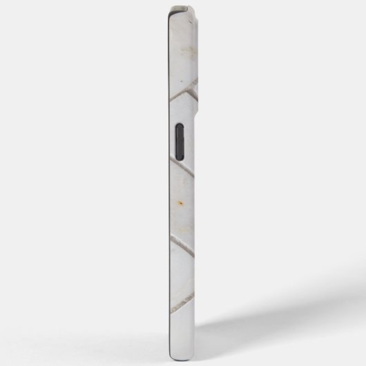 Elegant wit marmer Case-Mate iPhone case (Achterkant / Rechts)