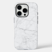 Elegant wit marmer Case-Mate iPhone case (Achterkant)