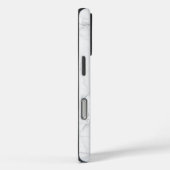 Elegant wit marmer Case-Mate iPhone case (Achterkant / Rechts)