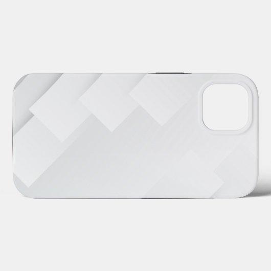 Elegant wit marmer Case-Mate iPhone case (Achterkant (horizontaal))