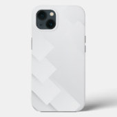 Elegant wit marmer Case-Mate iPhone case (Achterkant)
