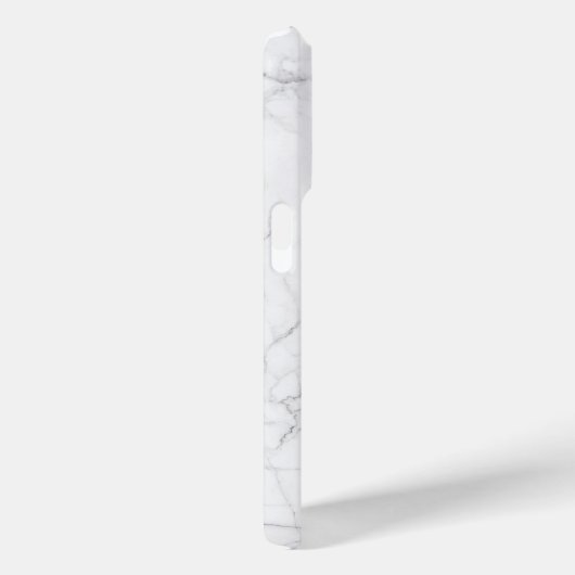 Elegant wit marmer Case-Mate iPhone case (Achterkant / Rechts)