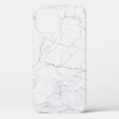 Elegant wit marmer Case-Mate iPhone case (Achterkant)