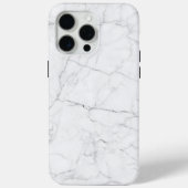Elegant wit marmer  Case-Mate iPhone case (Achterkant)