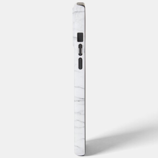 Elegant wit marmer  Case-Mate iPhone case (Achterkant / Links)