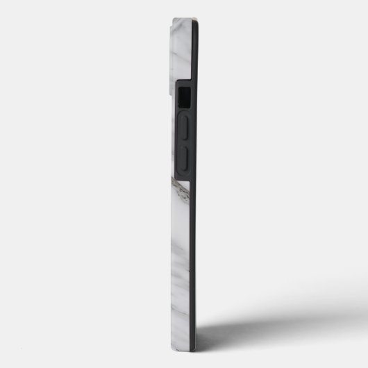 Elegant wit marmer Case-Mate iPhone case (Achterkant / Links)