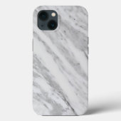 Elegant wit marmer Case-Mate iPhone case (Achterkant)