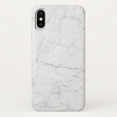 Elegant wit marmer Case-Mate iPhone case (Achterkant)