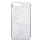 Elegant wit marmer Case-Mate iPhone case (Achterkant)