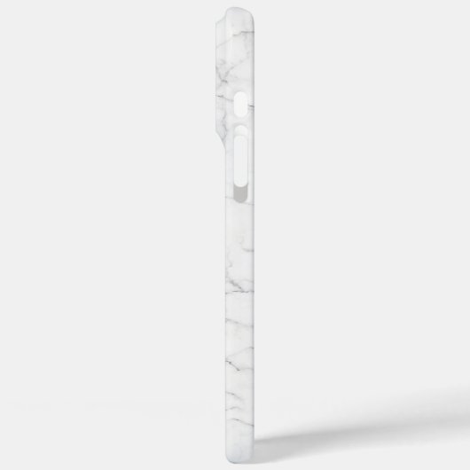 Elegant wit marmer Case-Mate iPhone case (Achterkant / Links)