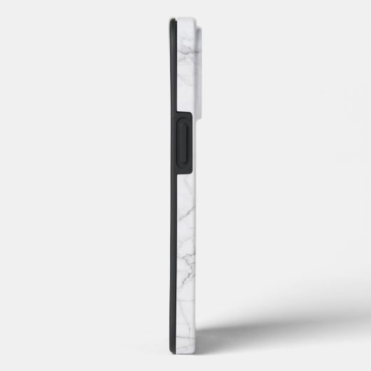 Elegant wit marmer Case-Mate iPhone case (Achterkant / Rechts)