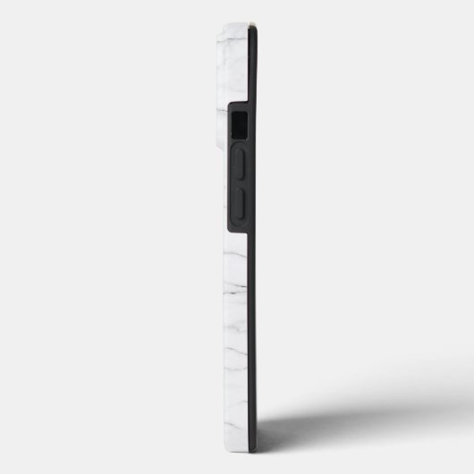 Elegant wit marmer Case-Mate iPhone case (Achterkant / Links)