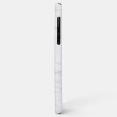 Elegant wit marmer Case-Mate iPhone case (Achterkant/links)