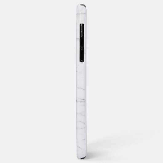 Elegant wit marmer Case-Mate iPhone case (Achterkant/links)