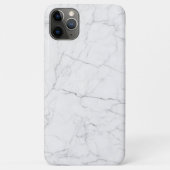 Elegant wit marmer Case-Mate iPhone case (Achterkant)