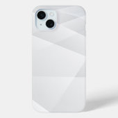 Elegant wit marmer Case-Mate iPhone case (Achterkant)