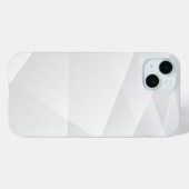 Elegant wit marmer Case-Mate iPhone case (Achterkant (horizontaal))