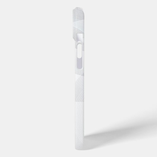Elegant wit marmer Case-Mate iPhone case (Achterkant / Links)