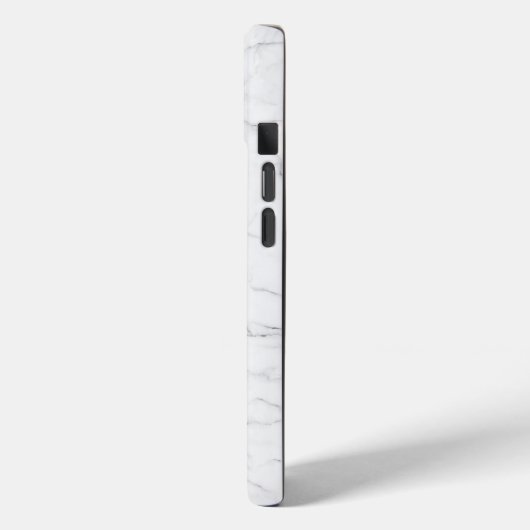 Elegant wit marmer Case-Mate iPhone case (Achterkant / Links)