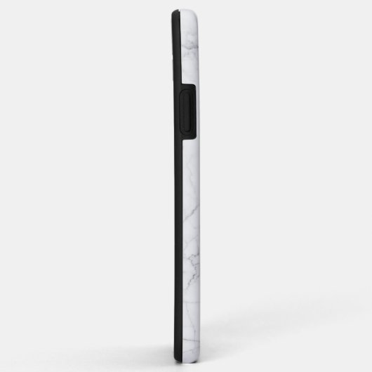 Elegant wit marmer Case-Mate iPhone case (Achterkant/rechts)