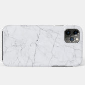 Elegant wit marmer  Case-Mate iPhone case (Achterkant (horizontaal))