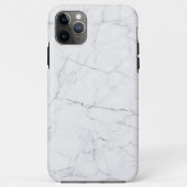 Elegant wit marmer Case-Mate iPhone case (Achterkant)