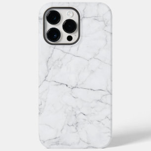 Elegant wit marmer Case-Mate iPhone 14 pro max hoesje