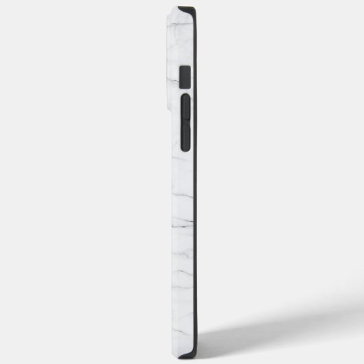 Elegant wit marmer Case-Mate iPhone case (Achterkant / Links)