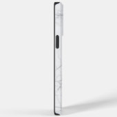 Elegant wit marmer Case-Mate iPhone case (Achterkant / Rechts)