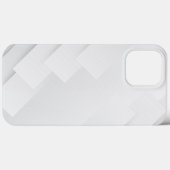 Elegant wit marmer Case-Mate iPhone case (Achterkant (horizontaal))