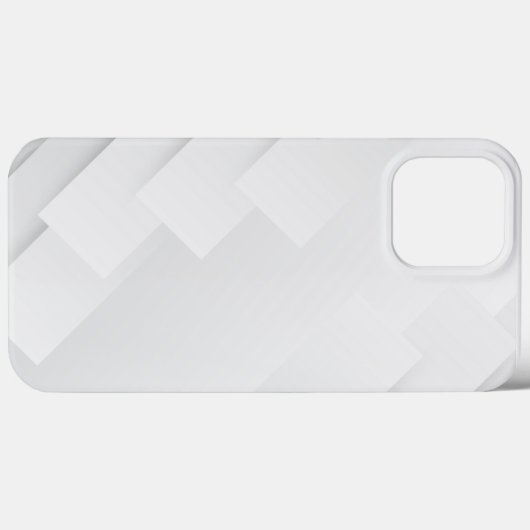 Elegant wit marmer Case-Mate iPhone case (Achterkant (horizontaal))