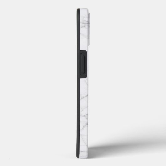 Elegant wit marmer Case-Mate iPhone case (Achterkant / Rechts)