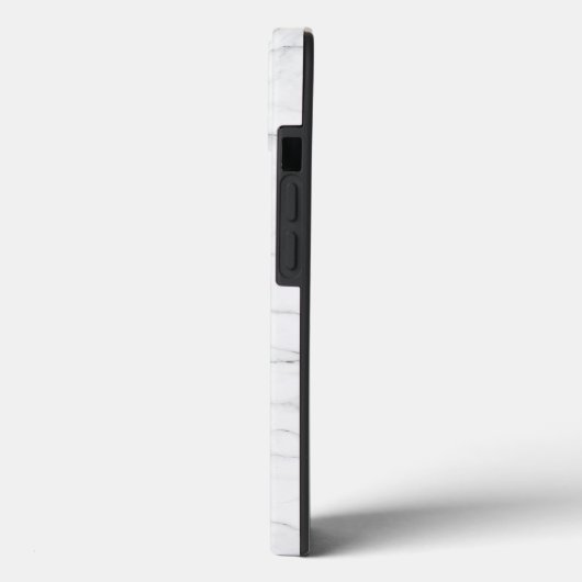 Elegant wit marmer Case-Mate iPhone case (Achterkant / Links)
