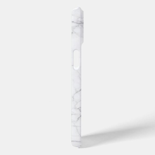 Elegant wit marmer Case-Mate iPhone case (Achterkant / Rechts)