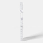 Elegant wit marmer Case-Mate iPhone case (Achterkant / Links)