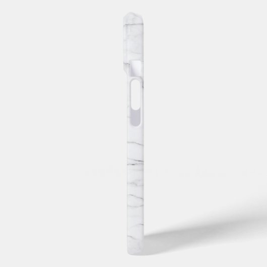 Elegant wit marmer Case-Mate iPhone case (Achterkant / Links)