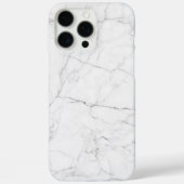 Elegant wit marmer Case-Mate iPhone case (Achterkant)