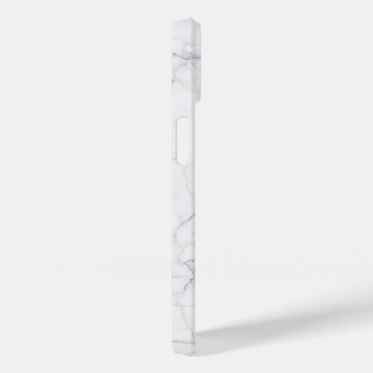 Elegant wit marmer Case-Mate iPhone case (Achterkant / Rechts)