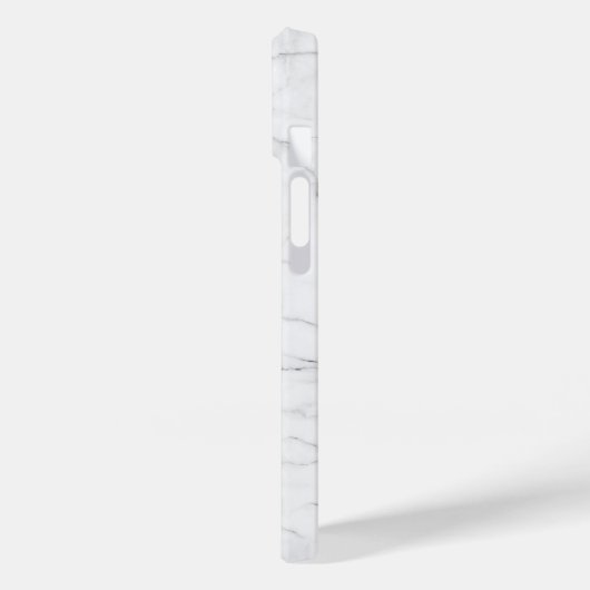 Elegant wit marmer Case-Mate iPhone case (Achterkant / Links)