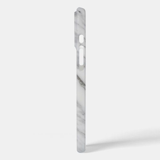 Elegant wit marmer Case-Mate iPhone case (Achterkant / Links)