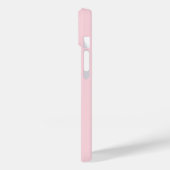 Elegant wit marmer grijs roze gouden strepen Case-Mate iPhone case (Achterkant / Links)