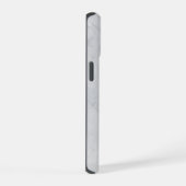 Elegant wit marmer iPhone 15 case (Rechterkant)