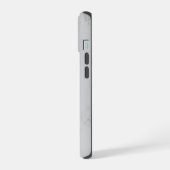 Elegant wit marmer iPhone 15 case (Linkerkant)