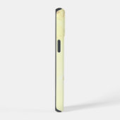 Elegant wit marmer iPhone 15 case (Rechterkant)