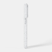 Elegant wit marmer iPhone hoesje (Rechterkant)
