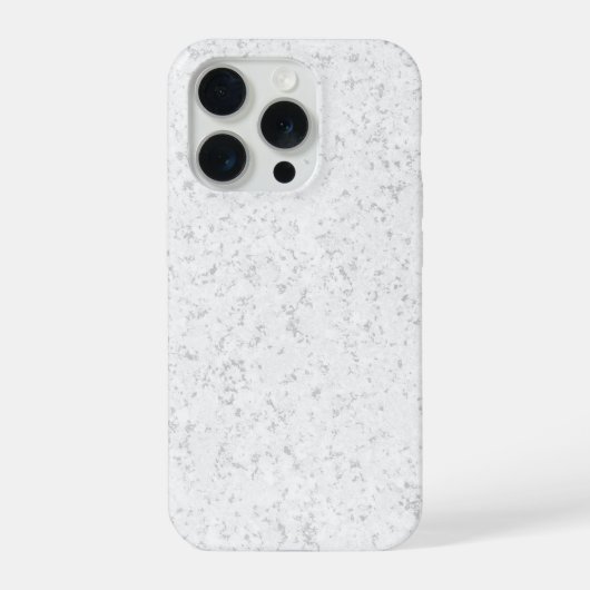Elegant wit marmer iPhone hoesje (Achterkant)